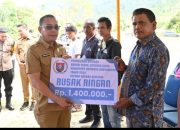 Pemerintah Daerah Salurkan Donasi Peduli Bencana di Humbahas 