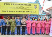 Bupati Bersama Kapolres Humbahas Tinjau Pos Pengamanan Lebaran