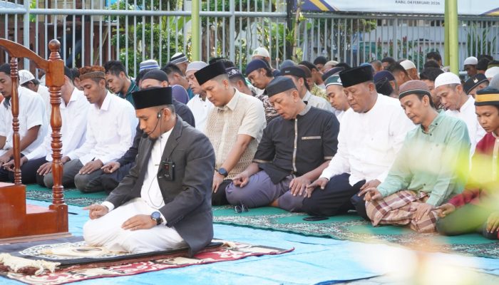 Merajut Asa di Hari Fitri: Suasana Ibadah Salat Id Bersama Petugas dan Warga Binaan Lapas Tebing Tinggi