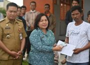 Bupati Humbahas Salurkan Bantuan Bagi Warga Terdampak Bencana Alam