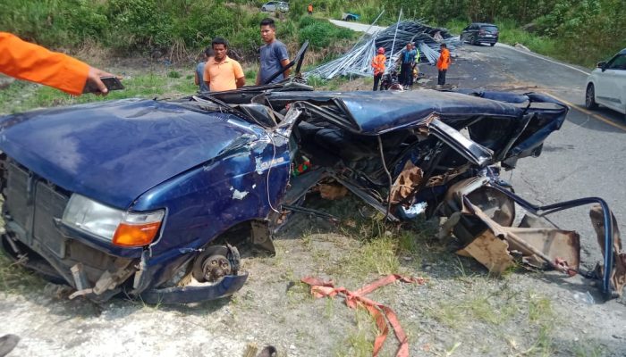 Tanjakan Maut di Dolok Panribuan Renggut Tiga Nyawa, Polisi Gerak Cepat Tangani Laka Tragis