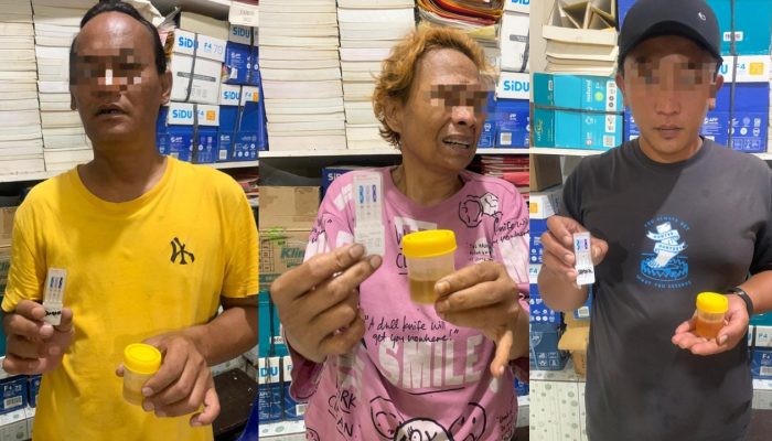 Tiga Pengguna Sabu Diamankan di Jalan Jintar Saragih, Polsek Siantar Barat Gerak Cepat Tindak Laporan Warga