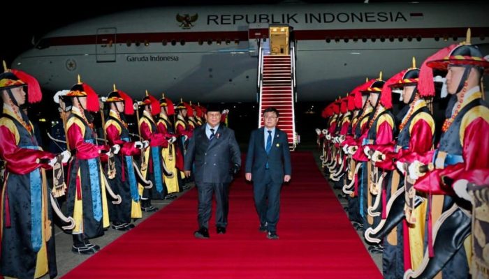 Presiden Prabowo Tiba di Seoul, Awali Kunjungan Kenegaraan ke Republik Korea