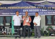 Bupati Humbahas Hadiri Doa Pemberangkatan Kelas XII sekaligus Pentas Seni SMA Negeri 1 Baktiraja