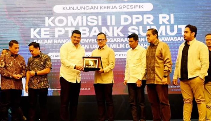 Bupati Humbahas Ikuti Kunker Spesifik Komisi II DPR RI dan Wakil Mendagri ke PT Bank Sumut