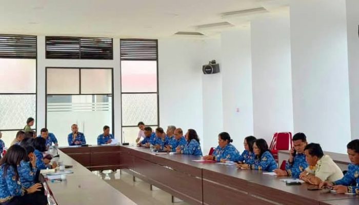 Pemkab Humbahas Gelar Rapat Pelaksanaan Transformasi ASN