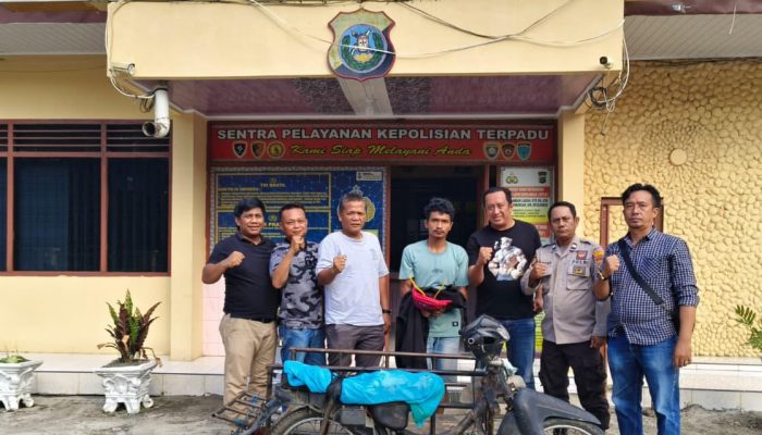 Polsek Gunung Malela Ringkus Pelaku Maling Jemuran di Rumah Anggota Polri