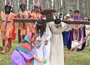 Penuh Haru, Fragmen Paskah Dibalut Paduan Suara Consolatio Choir USU Digelar di Sipinsur