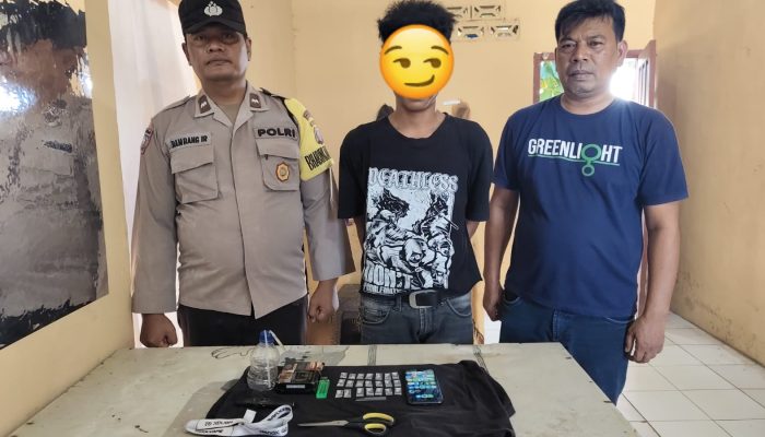 Polsek Dolok Batu Nanggar Sita 21 Klip Sabu, Satu Tersangka Diamankan
