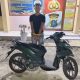 Dini Hari Dicokok di Lokalisasi, Pencuri Motor Tetangga Sendiri Dibekuk Tim Reskrim Gunung Malela