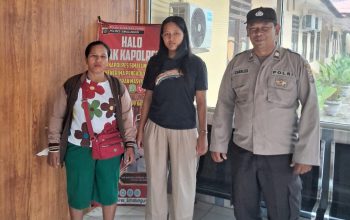 Berkat Gerak Cepat Polsek Bandar Huluan, Nadine Adeline yang Hilang 4 Hari Akhirnya Pulang ke Pelukan Ibunda