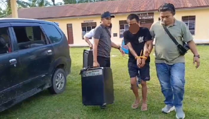 Pembobol Gereja di Wilkum Polsek Tanah Jawa Akhirnya Tertangkap