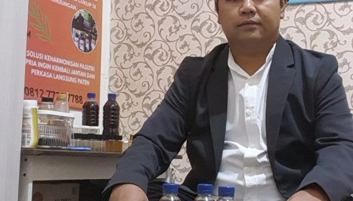 Ahli Terapi Tradisional H. Abdul Azis Buka Layanan Pengobatan Vitalitas Pria di Prabumulih