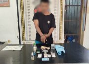 Tak Jera! Residivis Sabu Ditangkap Polsek Dolok Batu Nanggar di Ladang Ubi Usai Kabur Lompat Tembok