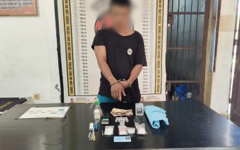 Tak Jera! Residivis Sabu Ditangkap Polsek Dolok Batu Nanggar di Ladang Ubi Usai Kabur Lompat Tembok