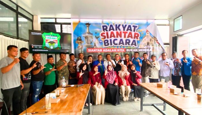 Respons Aksi Unjuk Rasa di KPK, Lintas Organisasi dan Pemuda Deklarasikan Siantar Damai