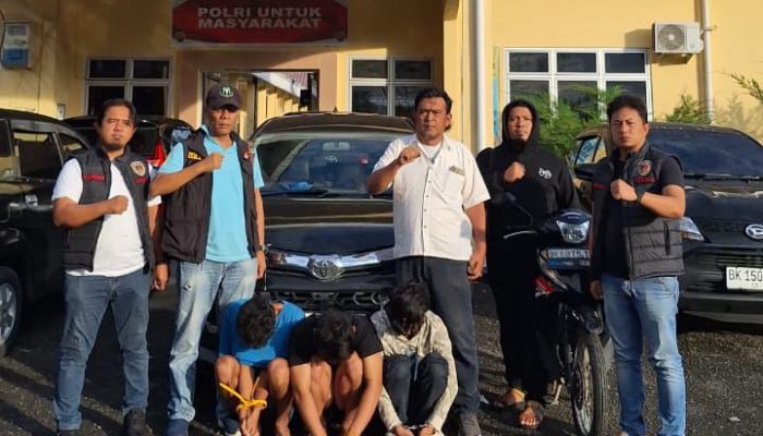 Gerak Cepat Tim URC Jatanras Polres Simalungun, 5 Pelaku Kejahatan 3C Dibekuk, Mobil Avanza dan Sepeda Motor Diamankan
