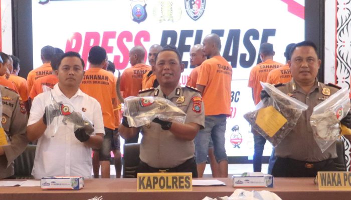 Semester I 2026, Polres Simalungun Ringkus 69 Tersangka Pelaku 3C