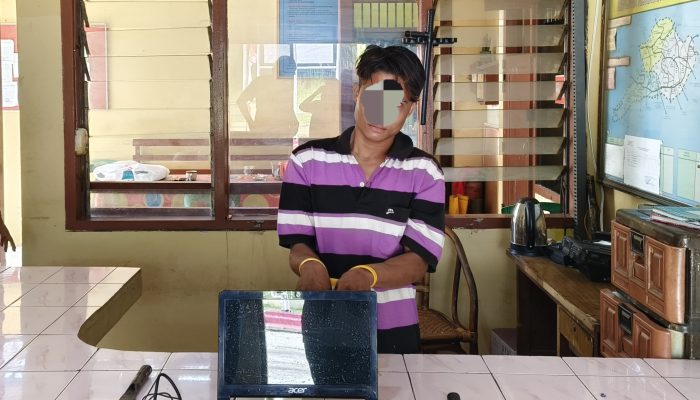 Polsek Gunung Malela Ringkus Pelaku Pencurian di SD Negeri 095552 Simalungun