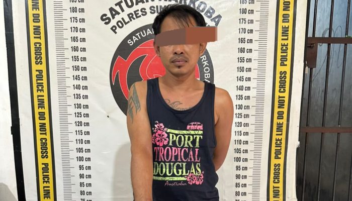 Gerebek Rumah Diduga Tempat Transaksi Sabu, Polres Simalungun Amankan Pria Bertato Beserta Barang Bukti