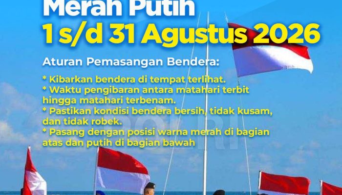 Polres Simalungun Ajak Masyarakat Kibarkan Merah Putih Serentak Sepanjang Agustus 2026