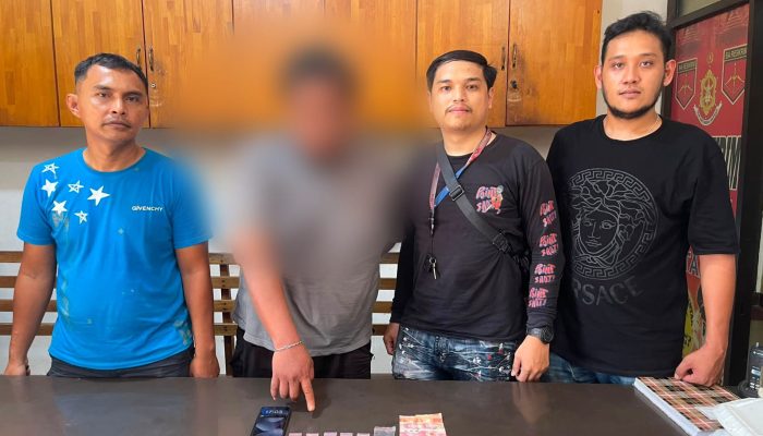 Gerebek Rumah di Simpang Kawit, Polsek Gunung Malela Tangkap Pengedar Sabu dari Pematangsiantar