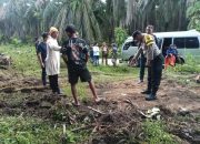 Polsek Gunung Malela dan Tim Inafis Polres Simalungun Tangani Olah TKP Penemuan Jenazah di Kebun Marihat