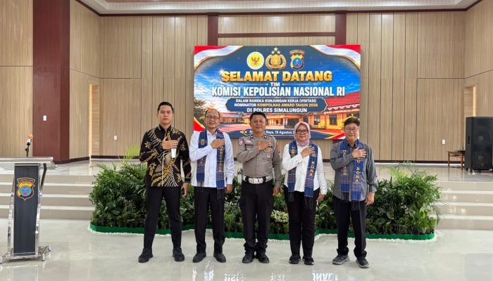 Aiptu Bona Sinaga Jadi Nominator Kompolnas Awards 2026, Polres Simalungun Terima Kunjungan Penilaian Kategori Partnership