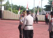 Momen Haru dan Bangga, Kompol Suit Purba Dasuha Terima Kenaikan Pangkat Pengabdian di Polres Simalungun