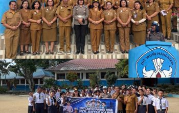 Police Goes to School, Satlantas Polres Toba Edukasi Pelajar SMPN 4 Balige Tertib Berlalu Lintas
