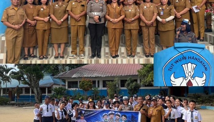 Police Goes to School, Satlantas Polres Toba Edukasi Pelajar SMPN 4 Balige Tertib Berlalu Lintas