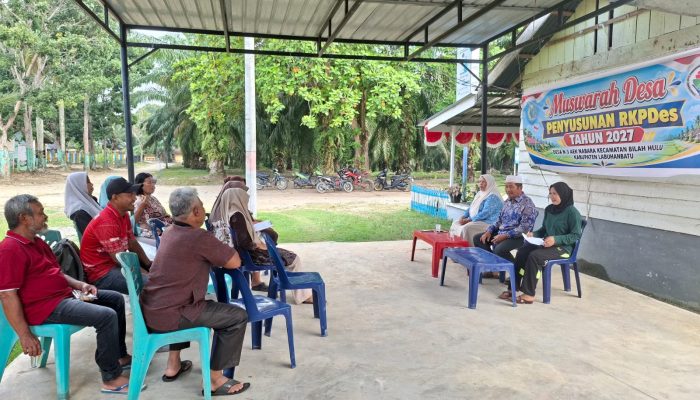 Tampung Aspirasi Warga, Desa N-3 Aek Nabara Susun RKPDes 2027