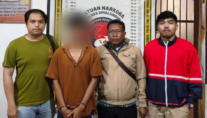 Transaksi Ganja di Lapangan Bola Karang Sari, Remaja 18 Tahun Diamankan Polsek Gunung Malela
