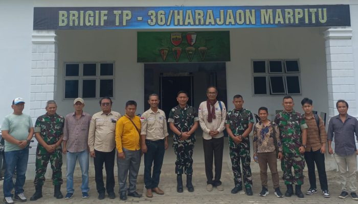 Sinergi Gerak 08 Sumut dan Brigif TP 36/HM, Kembangkan Program Ketahanan Pangan di Simalungun