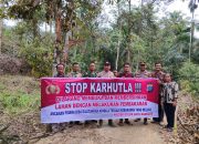 Polsek Dolok Batu Nanggar Gencarkan Sosialisasi Karhutla, Ajak Warga Sordang Jaga Lingkungan dari Api