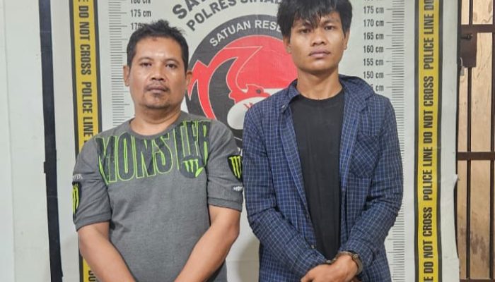 Polsek Gunung Malela Bongkar Peredaran Sabu, Dua Pelaku Diamankan di Dua Lokasi Berbeda
