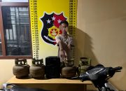 Polsek Bandar Huluan Ringkus Pelaku Pencurian Tabung Gas dan Loudspeaker Rumah Makan